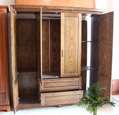 thiết kê bên trong Tủ quần áo gỗ góc chó sigviet thiết kế kích thước 200x200x60cm 200cm (Rộng) x 200cm (Cao) x 60cm (Sâu)