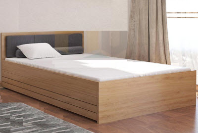 Giưá»ng ngá»§ 1m2x2mx30cm gá»— ép công nghiệp mdf