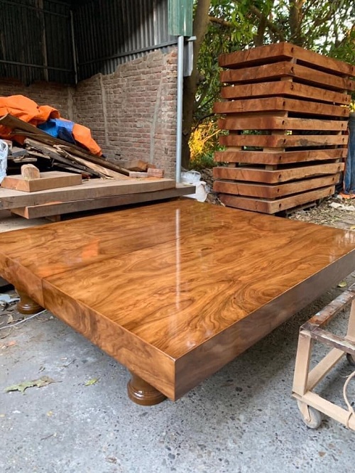 sập chiếu ngựa gỗ hương xám