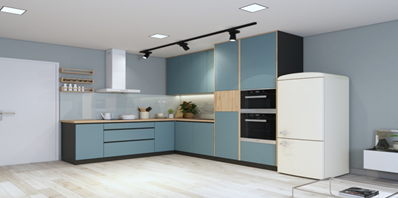 Tủ bếp gỗ công nghiệp lõi xanh thái lan chống ẩm