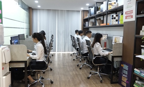 Văn phòng là m việc nội thất Sigviet