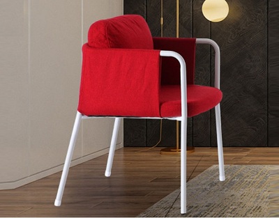ghế sảnh chờ khách sạn quán cafe mầu đỏ S+B04