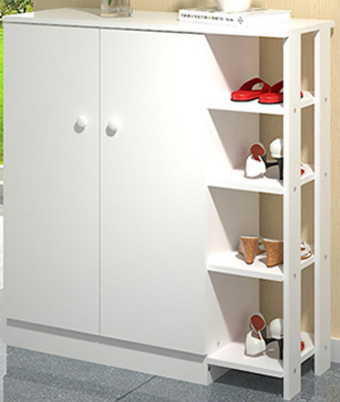 Tủ đựng giầy 80cm gỗ công nghiệp GTG07 mầu trắng