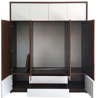 ngăn trong Tủ quần áo rộng 2m 10 cánh