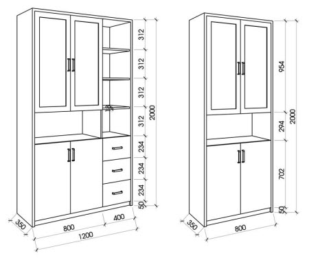 thiết kế chi tiết tủ hồ sơ đựng tài liệu giá rẻ cao 2m rộng 2m