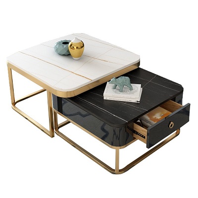 Bà n trà sofa vuông có ngăn kéo giá rẻ