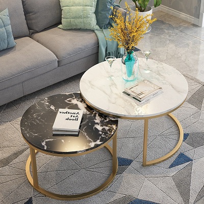 Bà n đôi mặt đá Ä‘en trắng kÃch thước 70cm cao 45cm giá rẻ