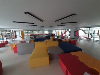 Bàn ghế sofa kệ trang trí kệ sách sang trọng hiện đại trương liên cấp thăng long