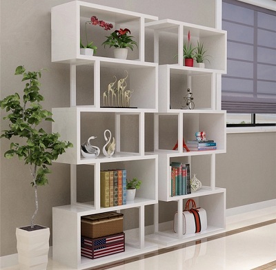 Kệ sách đứng ziczac ĐỘC ĐÁO - ẤN TƯỢNG - TIỆN LỢI