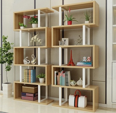 Kệ sách vân sồi 5 tầng Cao 1m75, Rộng 80cm, Sâu 30cm