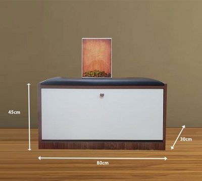 Thiết kế chi tiết tủ giầy thông minh kết hợp ghế ngồi