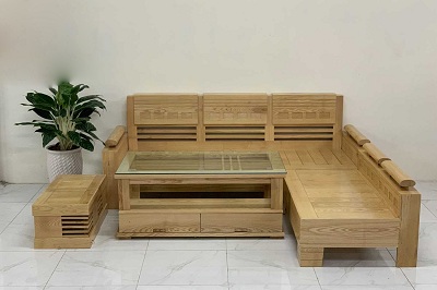 Văng 200 x 180cm, Bà n 100 x 110cm, 2 Äôn 40 x 40cm