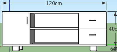 KỆ TIVI GỖ ÉP/ GỖ CÔNG NGHIỆP MDF PHỦ MELAMINE HAI MÀU TRẮNG VÀ SỒI 