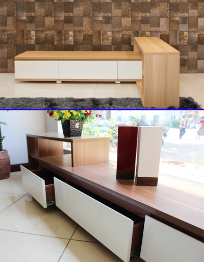 kệ tivi gá»— Ä‘a năng gồm 2 modul di động tùy chỉnh kÃch thước, đảo chiá»u 2 mặt như nhau
