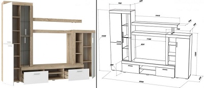 Kệ tivi gỗ công nghiệp đẹp đơn giản