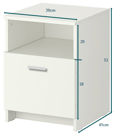 thiết kế tủ để đầu giường giá rẻ