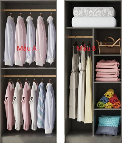 Lý do khiến bạn nên sở hữu tá»§ áo cánh mở thiết kế nhá» gá»n