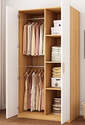 Tủ đựng quần áo gỗ công nghiệp 1m4