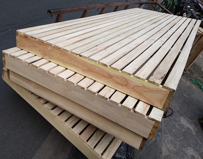 Dát phản gỗ keo gỗ bạch đàn nan gỗ giá rẻ