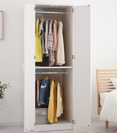 Tủ để đồ Tatami thiết kế ngăn chứa và trang bị suốt treo đồ tiện lợi, cung cấp không gian lưu trữ đồ đạc rộng rãi