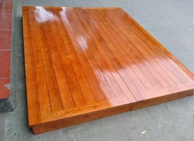 Phản hộp gỗ quế 1m2 kích thước Rộng 120 x Dài 190 x Cao 10 cm