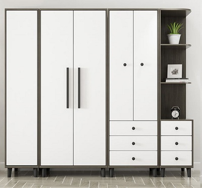 Thông tin chi tiết về sản phẩm tủ quần áo gỗ công nghiệp kiểu dáng hiện đại