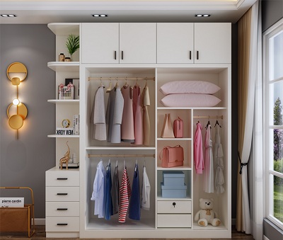 Tá»§ đựng quần áo 1m8 thiết kế tá»§ chÃnh, đỉnh, kệ góc