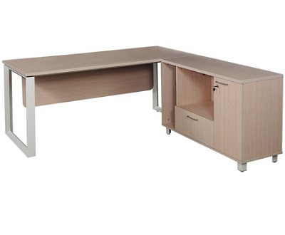 Bà n lãnh đạo mặt trong có tủ hộc HRP1800C5