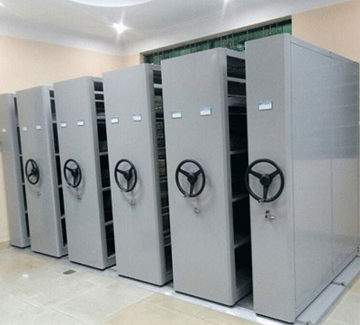 tủ di dộng ray trượt có 6 khoang để tà i liệu MCF3-4