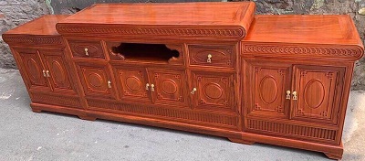 Kệ tivi mõ lồi 2m4 cao 83cm cao cấp