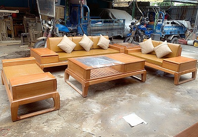 Bàn ghế sofa Ghế Văng 2: 200x80cm BGG13