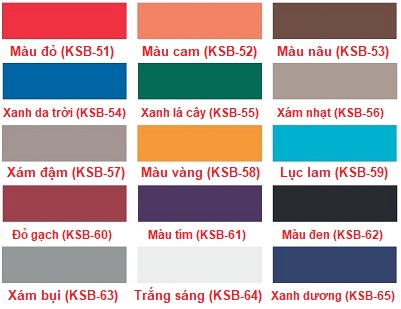 Tùy chọn màu của vỏ ghế sân vận động kotobuki sea