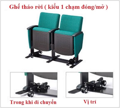 Tùy chọn ghế tháo rời kotobuki sea nhật bản