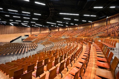 Phòng hòa nhạc Limoges – Pháp | Bernard Tschumi Architects ghế kotobukise