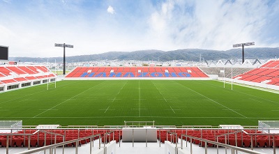 Ghế sân vận động tại Hanazono Rugby Stadium