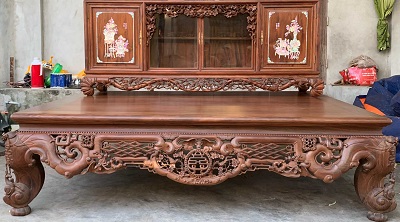 Sáºp chiếu ngá»±a đục ngÅ© phúc gá»— gụ nam phi