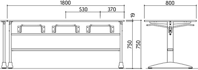 Bà n kotobuki sea ghế treo FTA-633