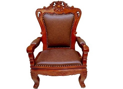 Ghế chủ tịch bọc da nâu cao cấp