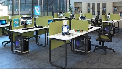 Bàn làm việc văn phòng chân sắt sơn tĩnh điện BHV202