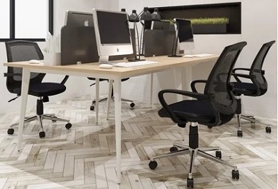 Bàn làm việc đôi gỗ ép công nghiệp BHV199