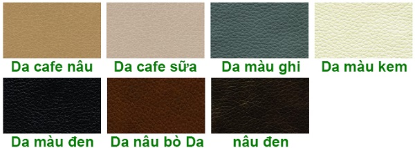 Mẫu da bá»c ghế nhân viên, ghế giám đốc cao cấp