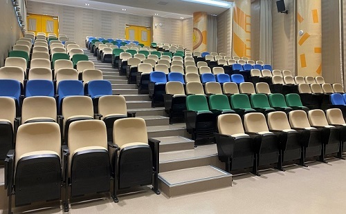 Anh thực tế Ghế hội trường nhập khẩu bọc đệm mút đúc cao cấp TSF-979 N