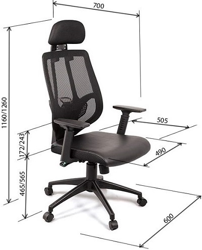 Thiết kế Ghế xoay GONC27