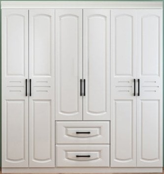 Tủ quần áo gỗ ép kết hợp tủ đỉnh, tủ góc GMDF225 ghs-51088