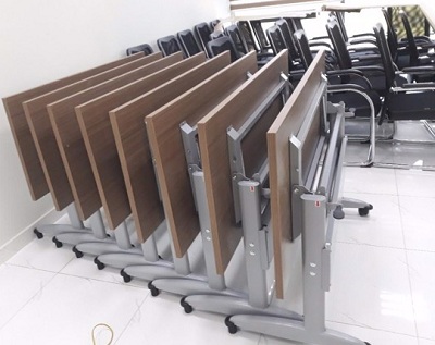 Bàn đào tạo gấp gọn