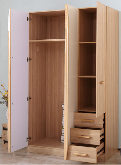 Buồng bên trong tủ quần áo gỗ ép 1m2