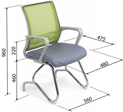 Thiết kế ghế chân quỳ GQ12B