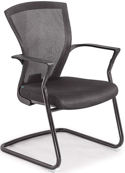 Ghế chân quỳ lưng lưới chân sơn tĩnh điện CQONC18 GQ14-S