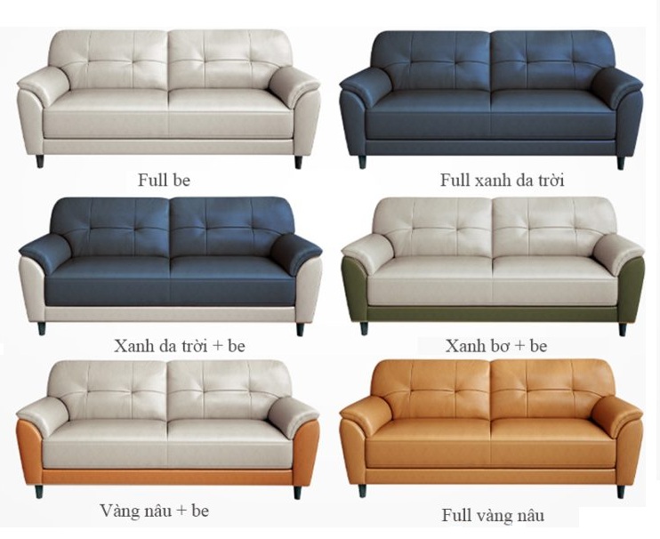 Ghế sofa bọc da sang trọng