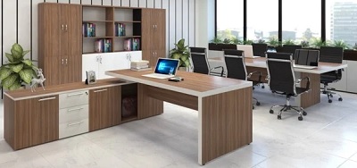 Phối cảnh tủ gỗ để tài liệu phủ melamine TVPONC112 tg04-1